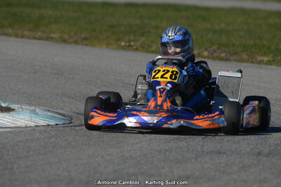 10/03/2013 : 1ère manche du Trophée Vincent Sanchez à Lavelanet (Photos Antoine Camblor) 2013 — karting