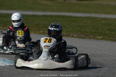 10/03/2013 : 1ère manche du Trophée Vincent Sanchez à Lavelanet (Photos Antoine Camblor) 2013 — karting