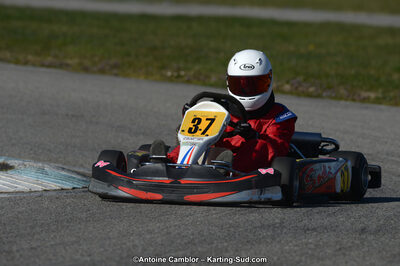 10/03/2013 : 1ère manche du Trophée Vincent Sanchez à Lavelanet (Photos Antoine Camblor) 2013 — karting