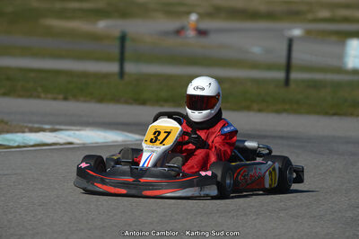 10/03/2013 : 1ère manche du Trophée Vincent Sanchez à Lavelanet (Photos Antoine Camblor) 2013 — karting