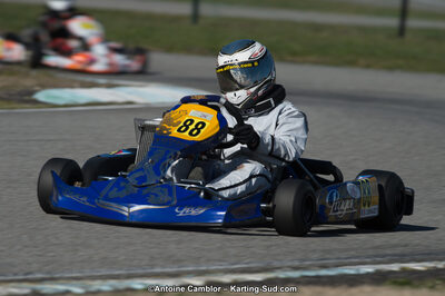 10/03/2013 : 1ère manche du Trophée Vincent Sanchez à Lavelanet (Photos Antoine Camblor) 2013 — karting