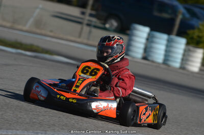 10/03/2013 : 1ère manche du Trophée Vincent Sanchez à Lavelanet (Photos Antoine Camblor) 2013 — karting