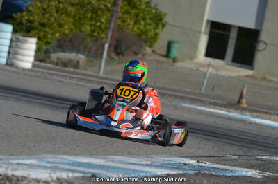 10/03/2013 : 1ère manche du Trophée Vincent Sanchez à Lavelanet (Photos Antoine Camblor) 2013 — karting