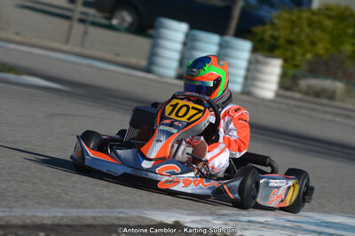 10/03/2013 : 1ère manche du Trophée Vincent Sanchez à Lavelanet (Photos Antoine Camblor) 2013 — karting