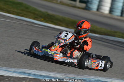 10/03/2013 : 1ère manche du Trophée Vincent Sanchez à Lavelanet (Photos Antoine Camblor) 2013 — karting