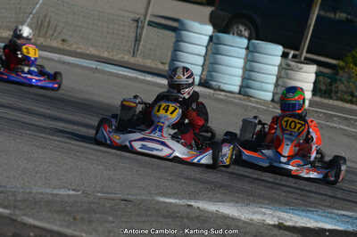 10/03/2013 : 1ère manche du Trophée Vincent Sanchez à Lavelanet (Photos Antoine Camblor) 2013 — karting