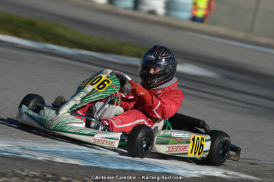 10/03/2013 : 1ère manche du Trophée Vincent Sanchez à Lavelanet (Photos Antoine Camblor) 2013 — karting