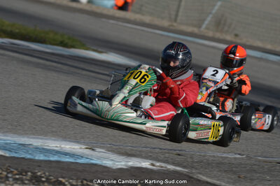 10/03/2013 : 1ère manche du Trophée Vincent Sanchez à Lavelanet (Photos Antoine Camblor) 2013 — karting