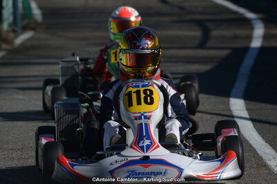 10/03/2013 : 1ère manche du Trophée Vincent Sanchez à Lavelanet (Photos Antoine Camblor) 2013 — karting