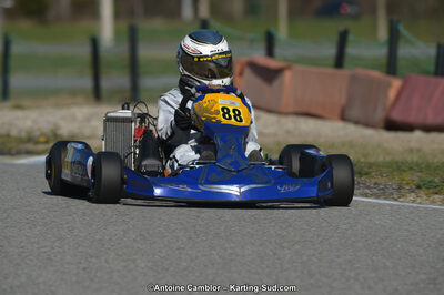 10/03/2013 : 1ère manche du Trophée Vincent Sanchez à Lavelanet (Photos Antoine Camblor) 2013 — karting