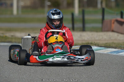 10/03/2013 : 1ère manche du Trophée Vincent Sanchez à Lavelanet (Photos Antoine Camblor) 2013 — karting