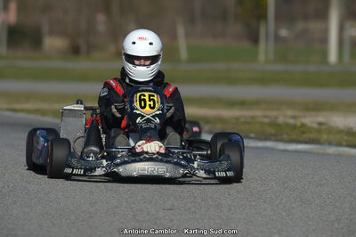 10/03/2013 : 1ère manche du Trophée Vincent Sanchez à Lavelanet (Photos Antoine Camblor) 2013 — karting