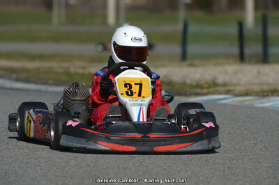 10/03/2013 : 1ère manche du Trophée Vincent Sanchez à Lavelanet (Photos Antoine Camblor) 2013 — karting