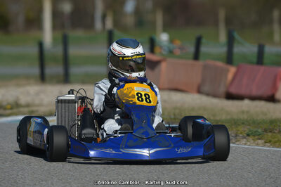 10/03/2013 : 1ère manche du Trophée Vincent Sanchez à Lavelanet (Photos Antoine Camblor) 2013 — karting