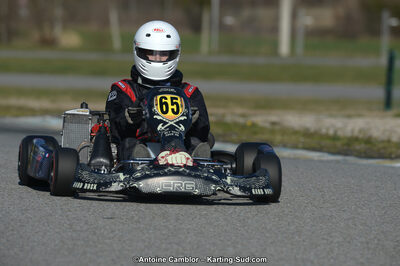 10/03/2013 : 1ère manche du Trophée Vincent Sanchez à Lavelanet (Photos Antoine Camblor) 2013 — karting