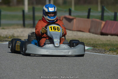 10/03/2013 : 1ère manche du Trophée Vincent Sanchez à Lavelanet (Photos Antoine Camblor) 2013 — karting