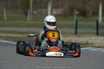 10/03/2013 : 1ère manche du Trophée Vincent Sanchez à Lavelanet (Photos Antoine Camblor) 2013 — karting