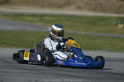 10/03/2013 : 1ère manche du Trophée Vincent Sanchez à Lavelanet (Photos Antoine Camblor) 2013 — karting