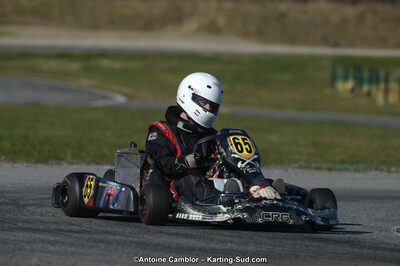 10/03/2013 : 1ère manche du Trophée Vincent Sanchez à Lavelanet (Photos Antoine Camblor) 2013 — karting