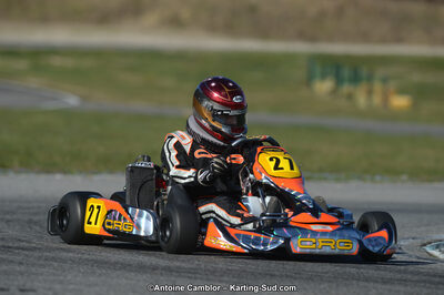 10/03/2013 : 1ère manche du Trophée Vincent Sanchez à Lavelanet (Photos Antoine Camblor) 2013 — karting