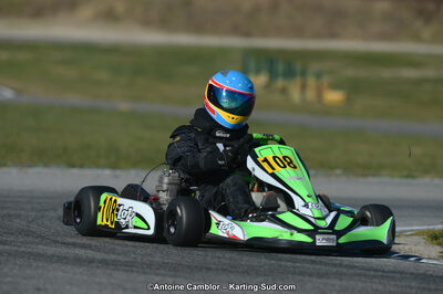10/03/2013 : 1ère manche du Trophée Vincent Sanchez à Lavelanet (Photos Antoine Camblor) 2013 — karting