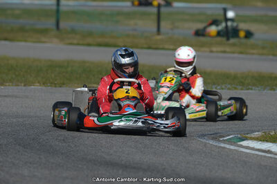 10/03/2013 : 1ère manche du Trophée Vincent Sanchez à Lavelanet (Photos Antoine Camblor) 2013 — karting