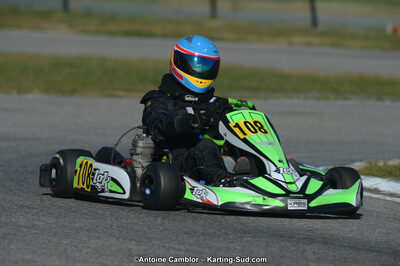 10/03/2013 : 1ère manche du Trophée Vincent Sanchez à Lavelanet (Photos Antoine Camblor) 2013 — karting