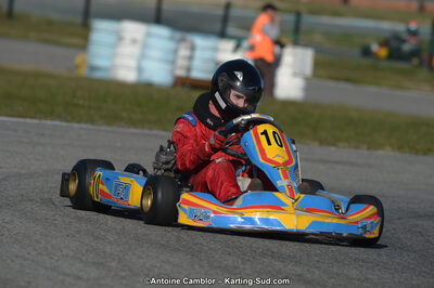 10/03/2013 : 1ère manche du Trophée Vincent Sanchez à Lavelanet (Photos Antoine Camblor) 2013 — karting