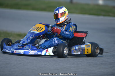 10/03/2013 : 1ère manche du Trophée Vincent Sanchez à Lavelanet (Photos Antoine Camblor) 2013 — karting