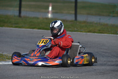 10/03/2013 : 1ère manche du Trophée Vincent Sanchez à Lavelanet (Photos Antoine Camblor) 2013 — karting