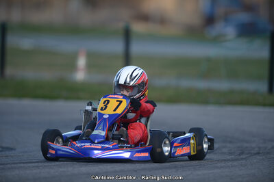 10/03/2013 : 1ère manche du Trophée Vincent Sanchez à Lavelanet (Photos Antoine Camblor) 2013 — karting