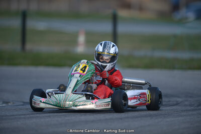 10/03/2013 : 1ère manche du Trophée Vincent Sanchez à Lavelanet (Photos Antoine Camblor) 2013 — karting