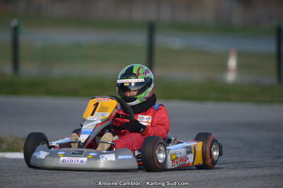 10/03/2013 : 1ère manche du Trophée Vincent Sanchez à Lavelanet (Photos Antoine Camblor) 2013 — karting