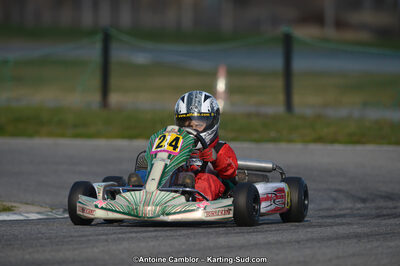 10/03/2013 : 1ère manche du Trophée Vincent Sanchez à Lavelanet (Photos Antoine Camblor) 2013 — karting