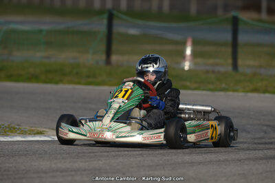 10/03/2013 : 1ère manche du Trophée Vincent Sanchez à Lavelanet (Photos Antoine Camblor) 2013 — karting