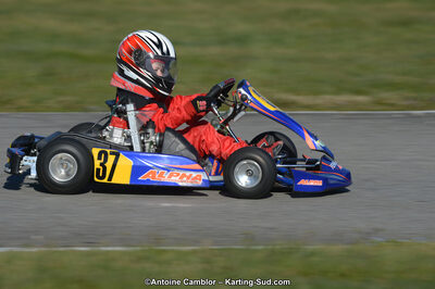 10/03/2013 : 1ère manche du Trophée Vincent Sanchez à Lavelanet (Photos Antoine Camblor) 2013 — karting