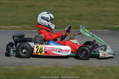 10/03/2013 : 1ère manche du Trophée Vincent Sanchez à Lavelanet (Photos Antoine Camblor) 2013 — karting