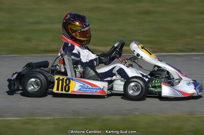 10/03/2013 : 1ère manche du Trophée Vincent Sanchez à Lavelanet (Photos Antoine Camblor) 2013 — karting