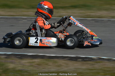 10/03/2013 : 1ère manche du Trophée Vincent Sanchez à Lavelanet (Photos Antoine Camblor) 2013 — karting