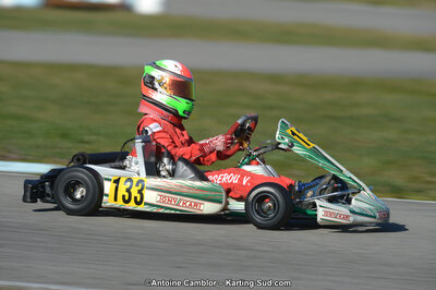 10/03/2013 : 1ère manche du Trophée Vincent Sanchez à Lavelanet (Photos Antoine Camblor) 2013 — karting