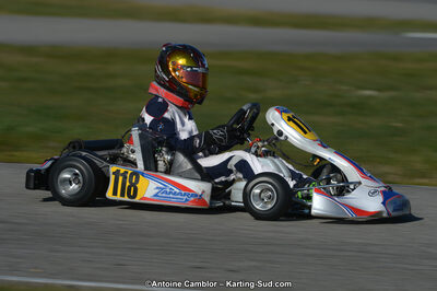 10/03/2013 : 1ère manche du Trophée Vincent Sanchez à Lavelanet (Photos Antoine Camblor) 2013 — karting