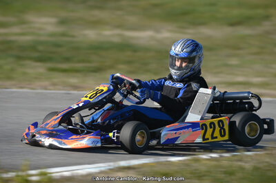 10/03/2013 : 1ère manche du Trophée Vincent Sanchez à Lavelanet (Photos Antoine Camblor) 2013 — karting
