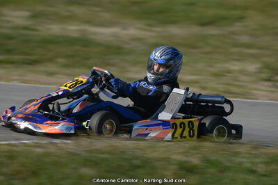 10/03/2013 : 1ère manche du Trophée Vincent Sanchez à Lavelanet (Photos Antoine Camblor) 2013 — karting