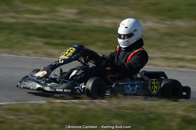 10/03/2013 : 1ère manche du Trophée Vincent Sanchez à Lavelanet (Photos Antoine Camblor) 2013 — karting