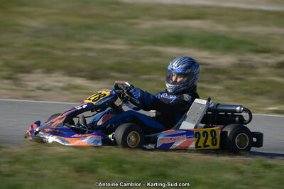 10/03/2013 : 1ère manche du Trophée Vincent Sanchez à Lavelanet (Photos Antoine Camblor) 2013 — karting