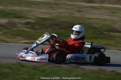 10/03/2013 : 1ère manche du Trophée Vincent Sanchez à Lavelanet (Photos Antoine Camblor) 2013 — karting