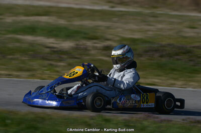 10/03/2013 : 1ère manche du Trophée Vincent Sanchez à Lavelanet (Photos Antoine Camblor) 2013 — karting