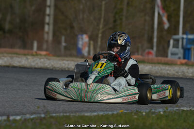 10/03/2013 : 1ère manche du Trophée Vincent Sanchez à Lavelanet (Photos Antoine Camblor) 2013 — karting