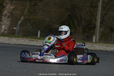 10/03/2013 : 1ère manche du Trophée Vincent Sanchez à Lavelanet (Photos Antoine Camblor) 2013 — karting
