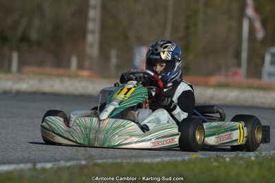 10/03/2013 : 1ère manche du Trophée Vincent Sanchez à Lavelanet (Photos Antoine Camblor) 2013 — karting